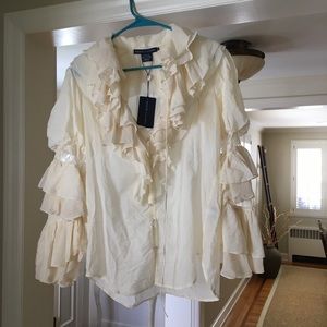 NWT Ralph Lauren Puffy Blouse
